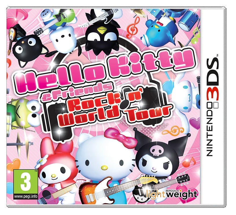 3DS-Hello Kitty & Friends: Rockin' World Tour Tweedehands