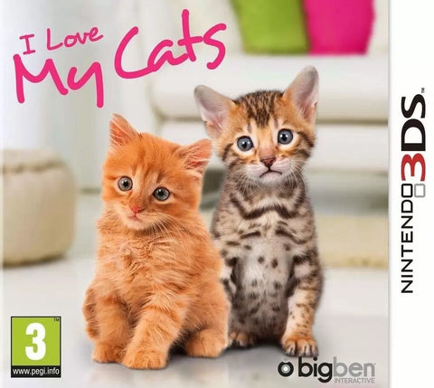 3DS-I Love My Cats Tweedehands