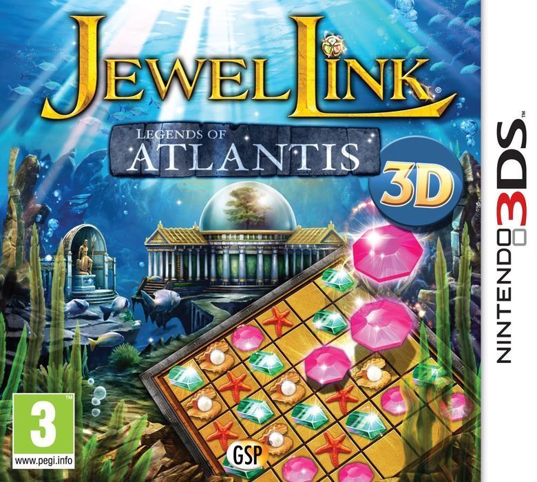 3DS-Jewel Link: Legends of Atlantis Tweedehands