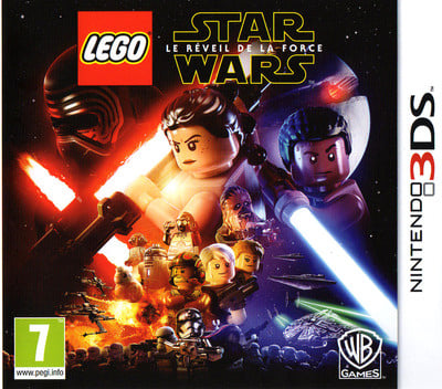 Nintendo 3DS LEGO Star Wars The Force Awakens, doos voorkant, Franse uitgave, tweedehands