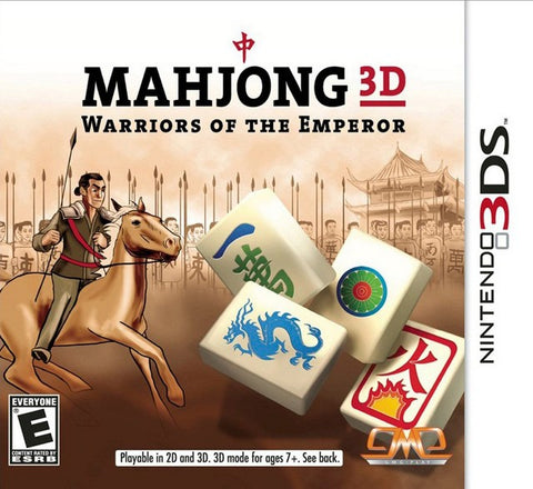 3DS-Mahjong 3D: Warriors of the Emperor Tweedehands