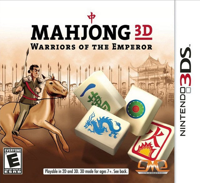 3DS-Mahjong 3D: Warriors of the Emperor Tweedehands
