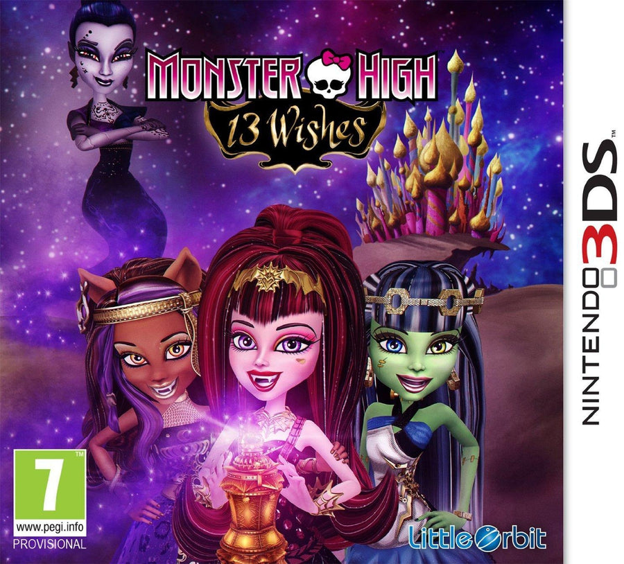 3DS-Monster High - 13 Wishes Tweedehands