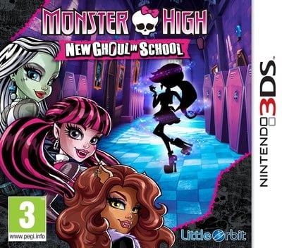 3DS-Monster High: New Ghoul in School Tweedehands