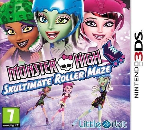 3DS-Monster High Skultimate Roller Maze Tweedehands