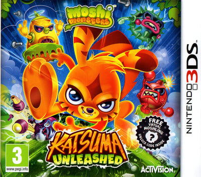 3DS-Moshi Monsters: Katsuma Unleashed Tweedehands