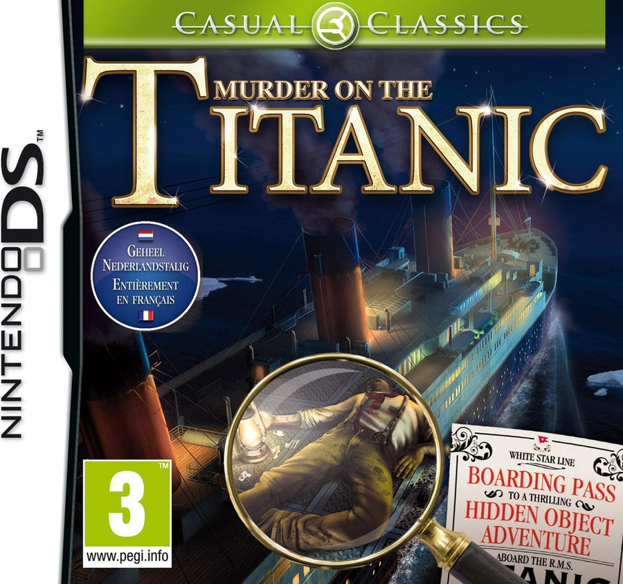 3DS-Murder on the Titanic Tweedehands