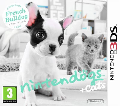 3DS-Nintendogs + Cats: French Bulldog & New Friends Tweedehands