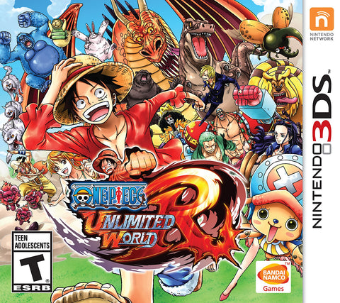 3DS-One Piece: Unlimited World Red Tweedehands