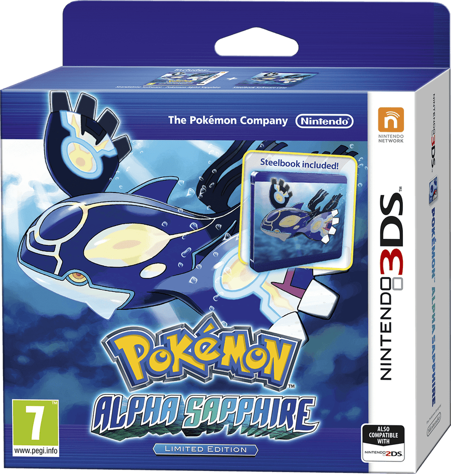 3DS-Pokemon Alpha Sapphire [Limited Edition] Tweedehands