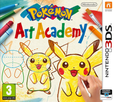 3DS-Pokemon Art Academy Tweedehands