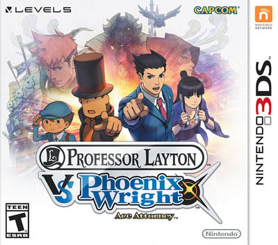 3DS-Professor Layton vs. Phoenix Wright: Ace Attorney Tweedehands