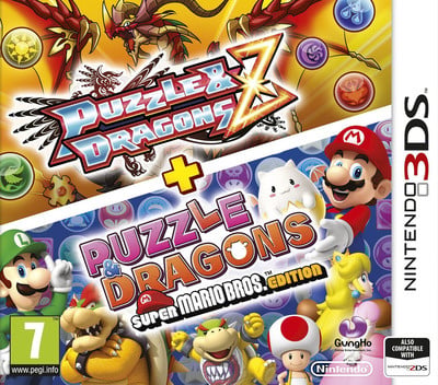 3DS-Puzzle & Dragons Z + Puzzle & Dragons: Super Mario Bros. Edition Tweedehands