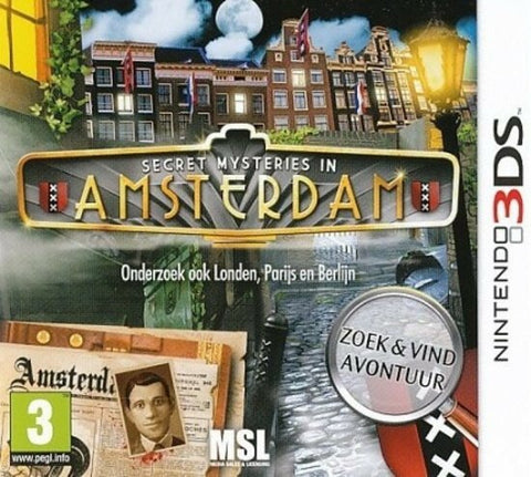 3DS-Secret Mysteries in Amsterdam Tweedehands