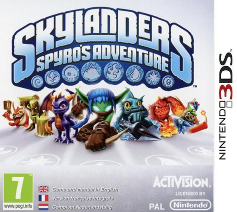 3DS-Skylanders: Spyro's Adventure (Game Only) Tweedehands