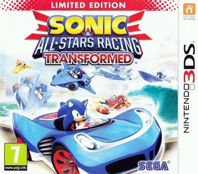 3DS-Sonic & All-Stars Racing Transformed Tweedehands