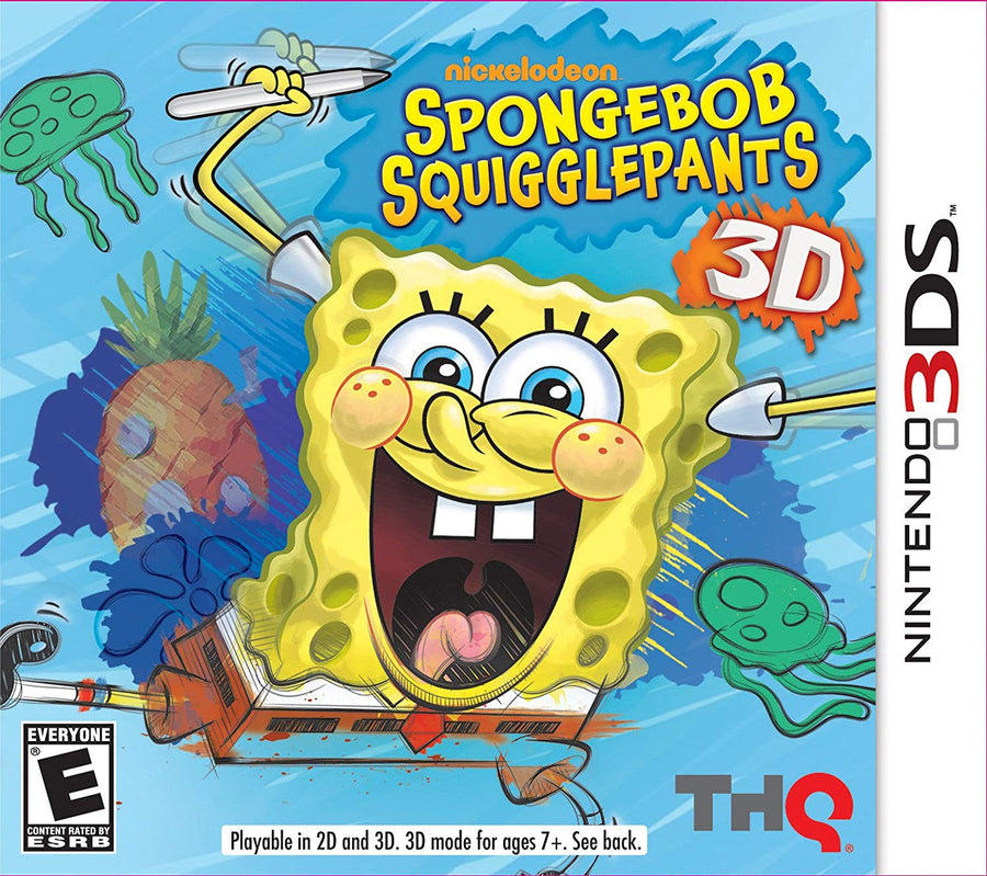 3DS-SpongeBob SquigglePants Tweedehands