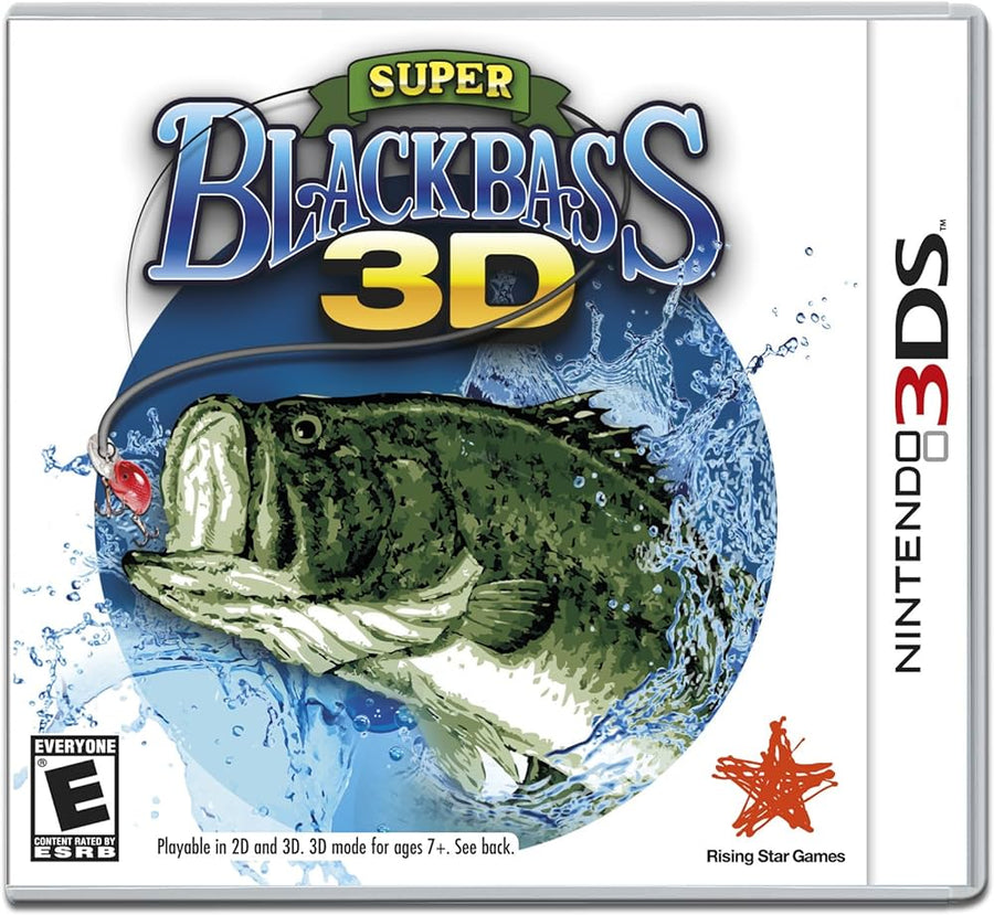 3DS-Super Black Bass 3D Tweedehands
