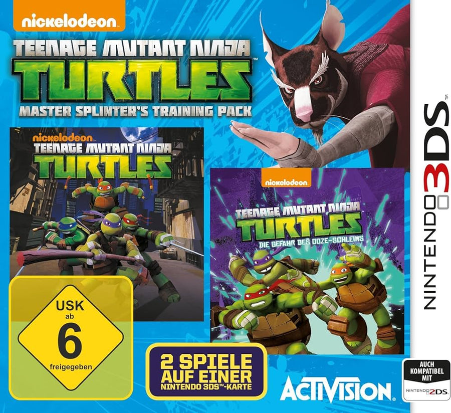 3DS-Teenage Mutant Ninja Turtles: Master Splinter's Training Pack Tweedehands