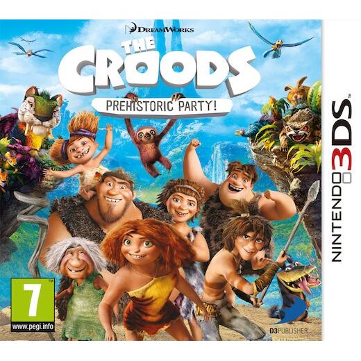 3DS-The Croods: Prehistoric Party! Tweedehands