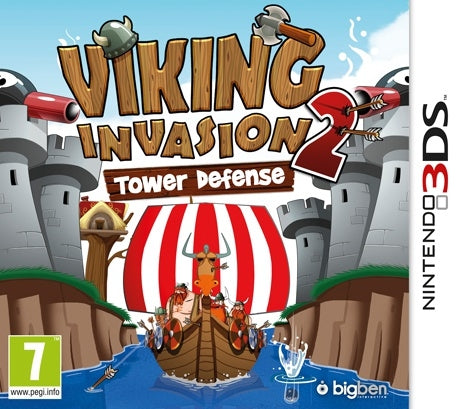 3DS-Viking Invasion 2: Tower Defense Tweedehands