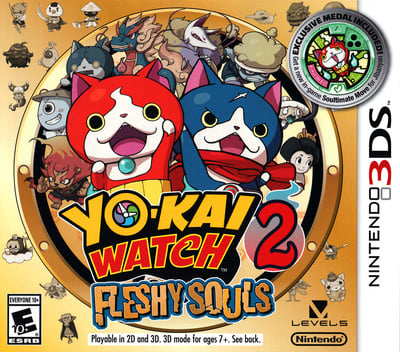 3DS-Yo-Kai Watch 2: Fleshy Souls Tweedehands
