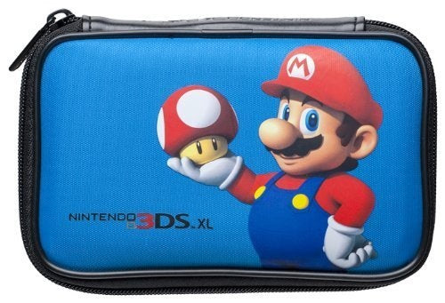 Case voor Nintendo 3DS XL - Super Mario/Blauw