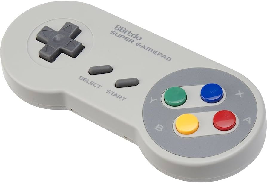8Bitdo-SFC30 Bluetooth Super Gamepad Controller voor Android / IOS / MacOS / Windows Tweedehands