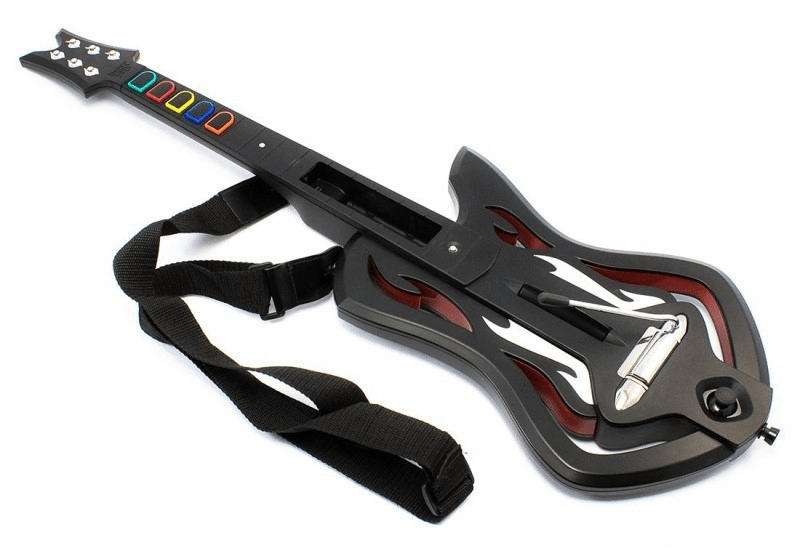 Activision-Guitar Hero Warriors of Rock Gitaar Controller voor Nintendo Wii Tweedehands