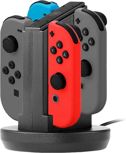 Algemeen-Oplaadstation voor 4x Nintendo Switch Joy-Con Tweedehands