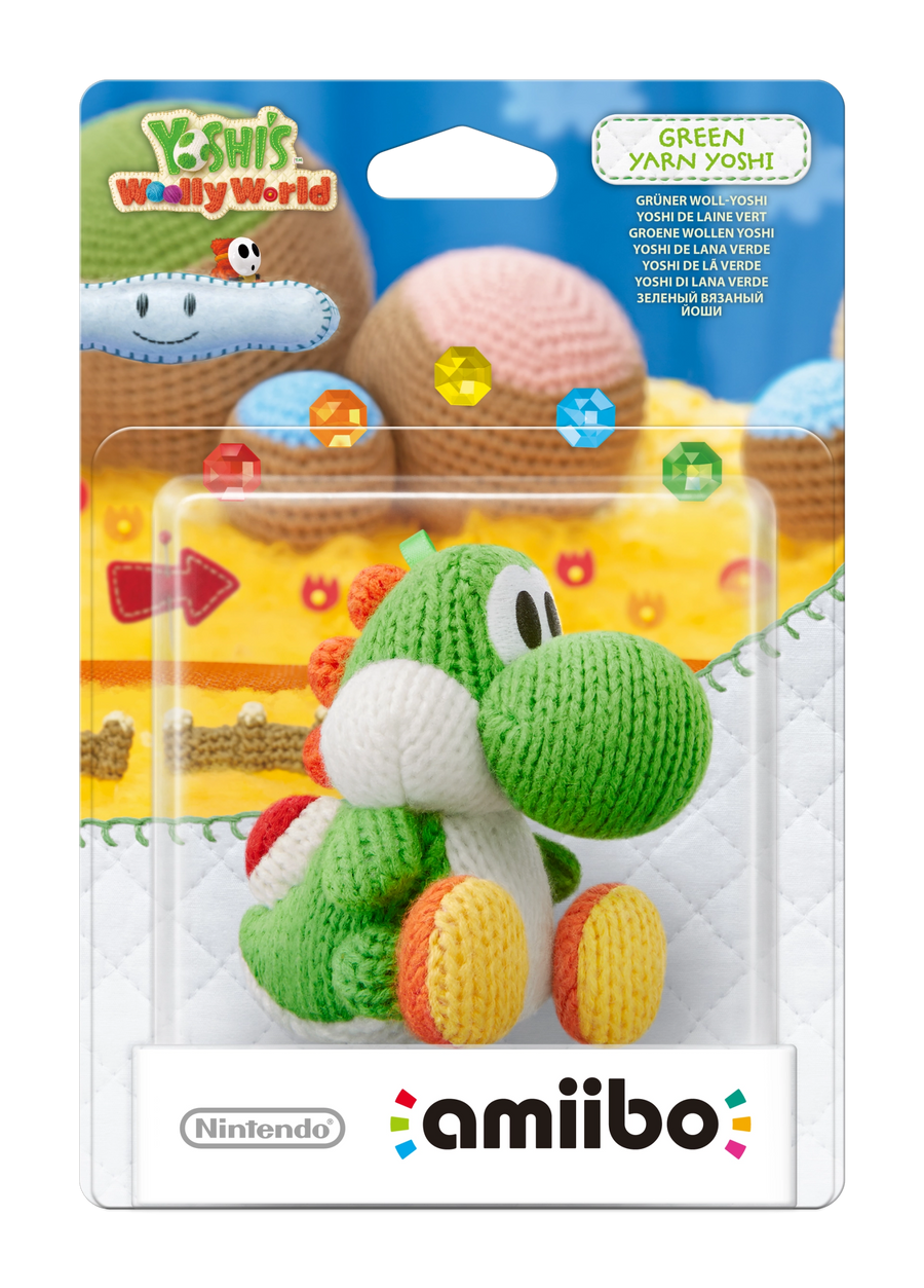 Amiibo-Green Yarn Yoshi - Yoshi's Woolly World series (Nieuw)