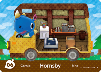 Amiibo-Hornsby #06 - New Leaf Welcome series Tweedehands