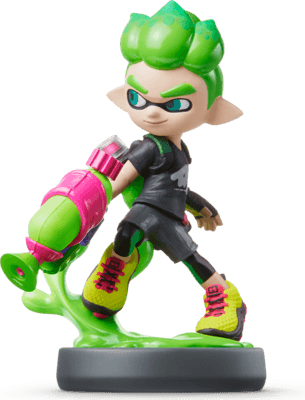 Amiibo-Inkling Boy (Neon Green) - Splatoon series Tweedehands