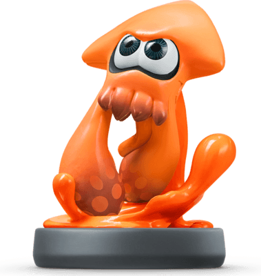 Amiibo-Inkling Squid (Orange) - Splatoon series Tweedehands
