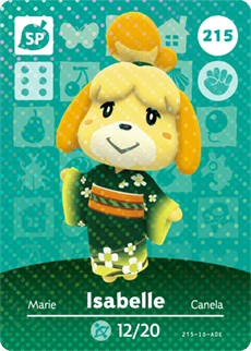 Amiibo-Isabelle (Kimono) #215 - Series 3 Tweedehands