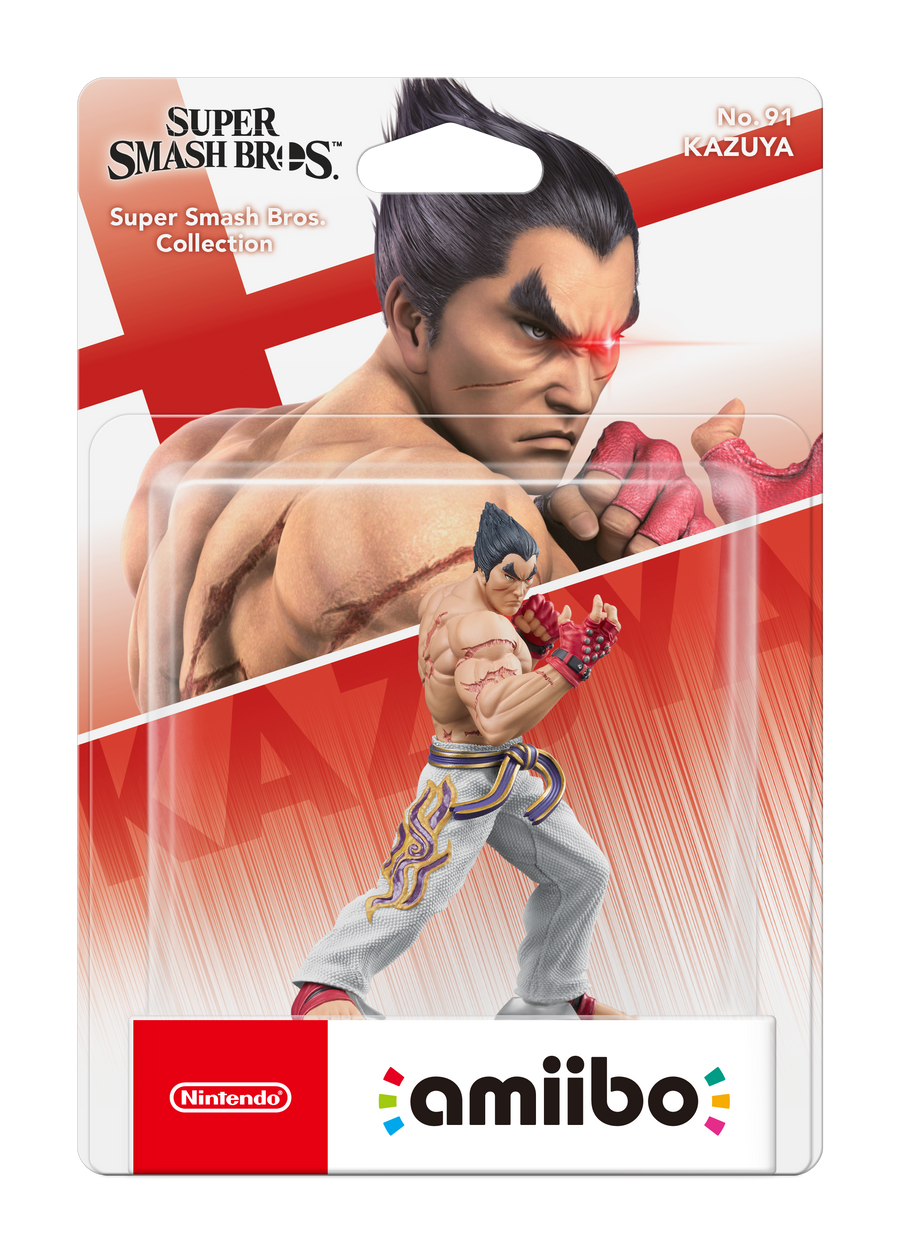 Amiibo-Kazuya (Nr. 91) - Amiibo Super Smash Bros. series (Nieuw)