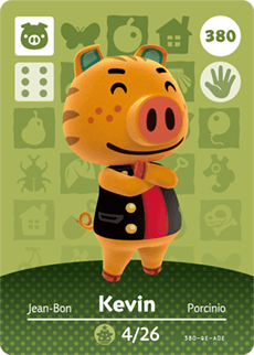 Amiibo-Kevin #380 - Series 4 Tweedehands