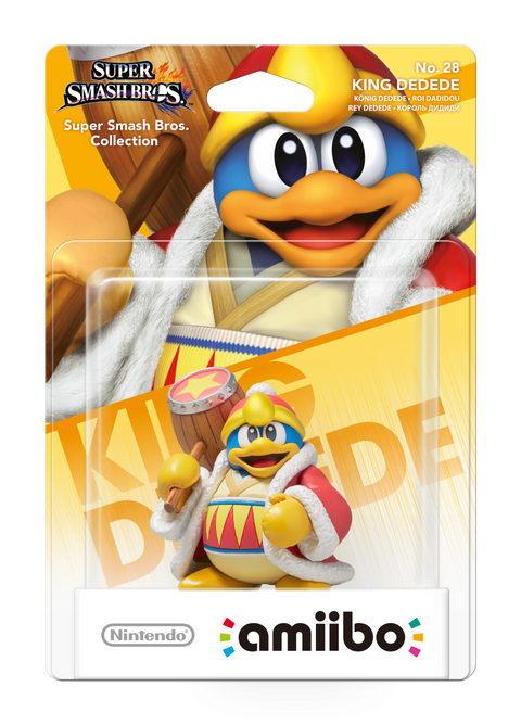 Amiibo-King Dedede (Nr. 28) - Super Smash Bros. series (Nieuw)