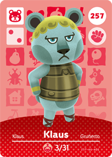 Amiibo-Klaus #257 - Series 3 Tweedehands