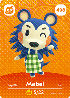Amiibo-Mabel #408 - Series 5 Tweedehands