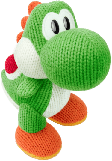 Amiibo-Mega Yarn Yoshi - Yoshi's Woolly World series Tweedehands