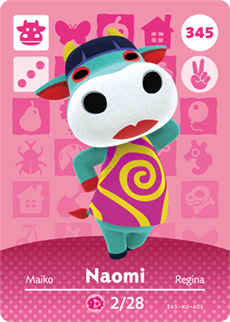 Amiibo-Naomi #345 - Series 4 Tweedehands