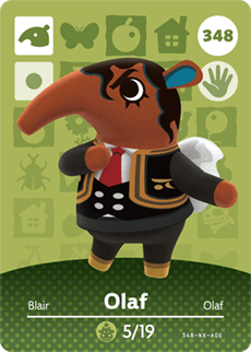 Amiibo-Olaf #348 - Series 4 Tweedehands