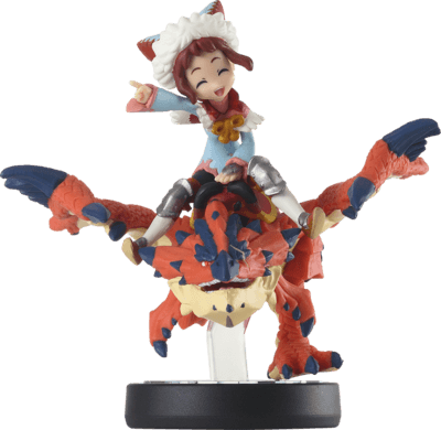 Amiibo-One-Eyed Rathalos and Rider - Girl - Monster Hunter Stories series Tweedehands