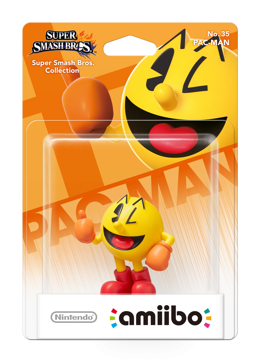 Amiibo-Pac-Man (Nr. 35) - Super Smash Bros. series (Nieuw)