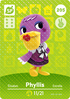 Amiibo-Phyllis #205 - Series 3 Tweedehands