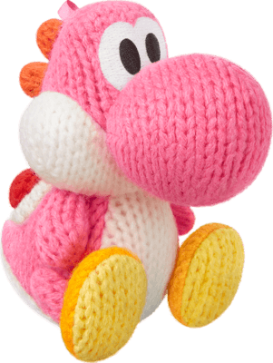 Amiibo-Pink Yarn Yoshi - Yoshi's Woolly World series Tweedehands