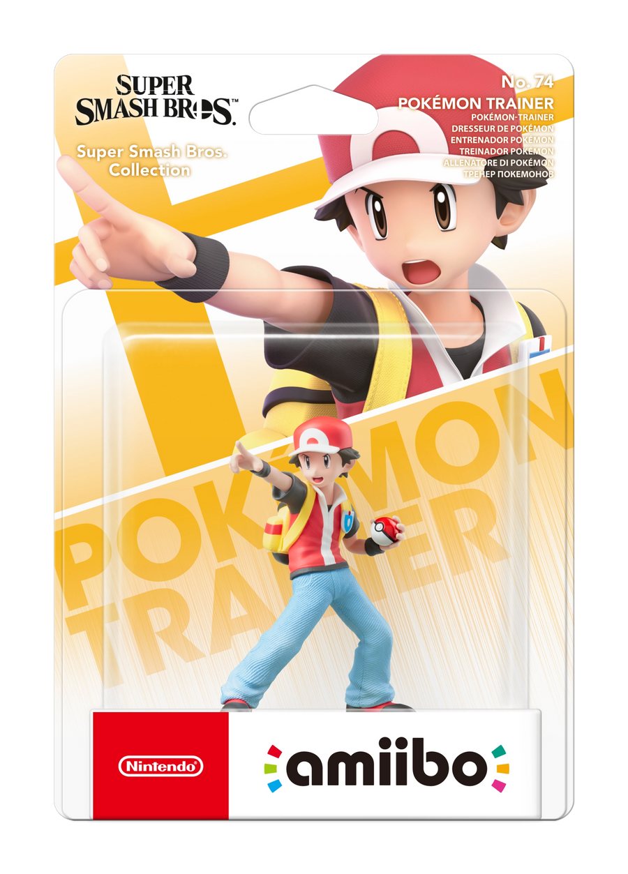 Amiibo-Pokemon Trainer (Nr. 74) - Super Smash Bros. series (Nieuw)