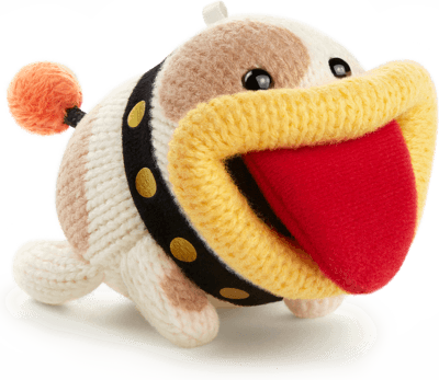 Amiibo-Poochy - Yoshi's Woolly World series Tweedehands
