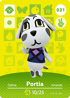 Amiibo-Portia #021 - Series 1 Tweedehands